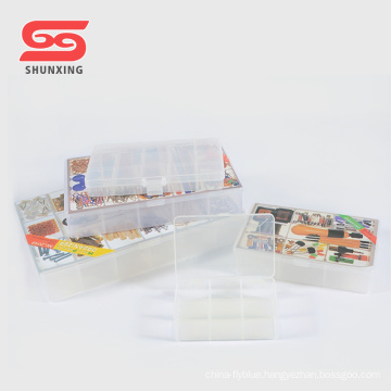 Family hot multifunctional plastic tools organizer box for storing sundries